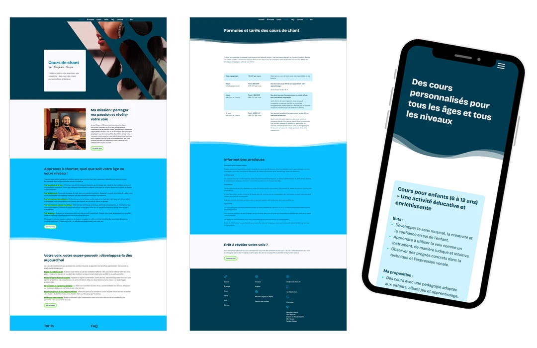 Création de sites web