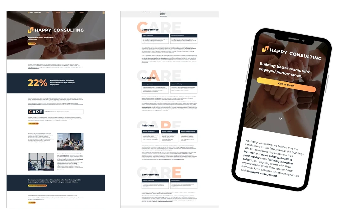 Création de sites web